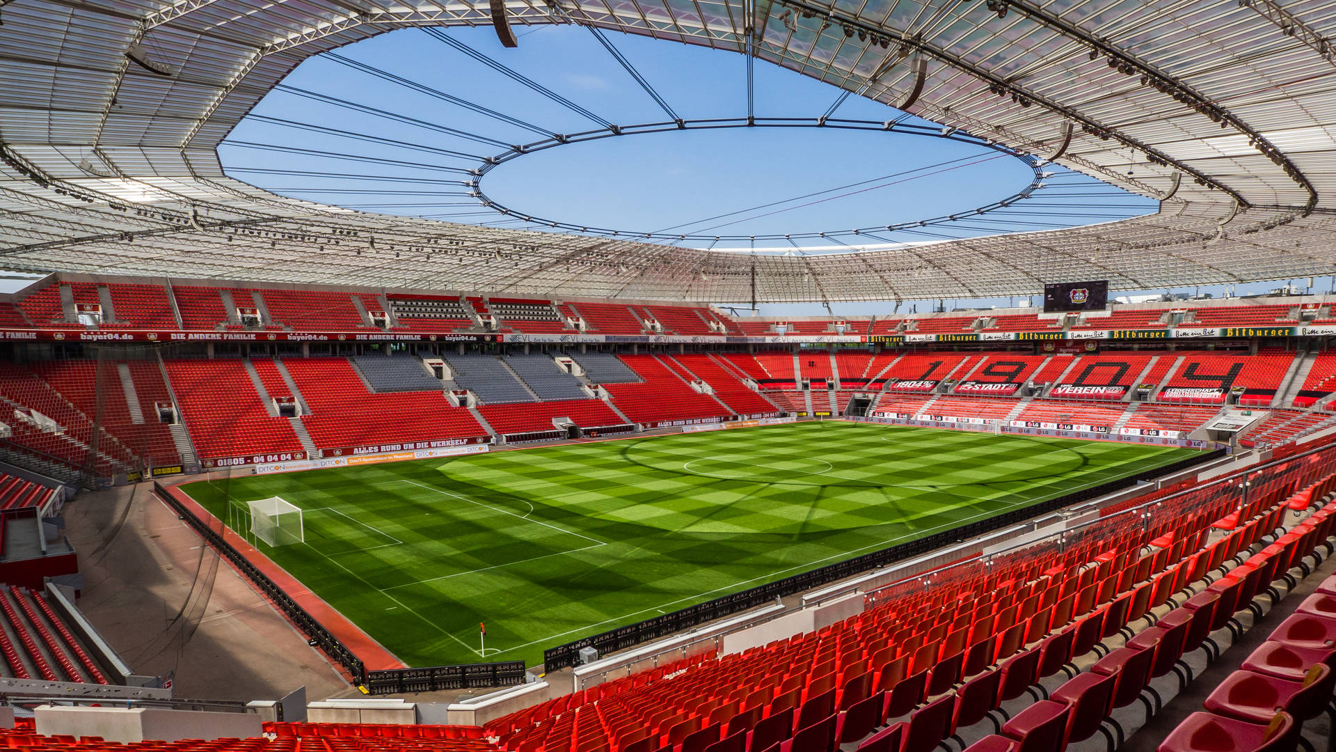 Scoreboard aus LED BAYArena